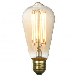 Лампа светодиодная Е27 6W 2700K янтарная GF-L-764  - 1 купить